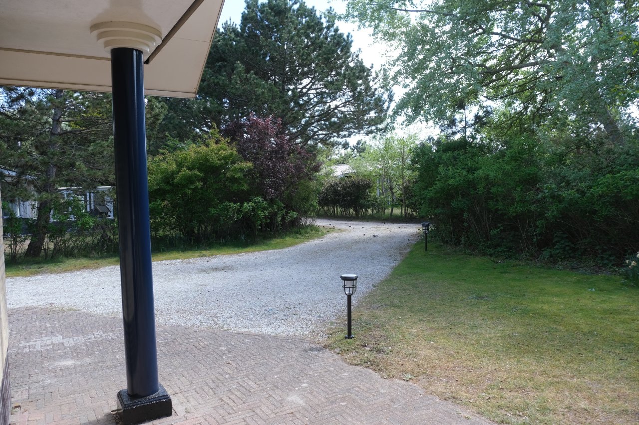 Eingang und Auffahrt Ferienhaus De Vrijheid