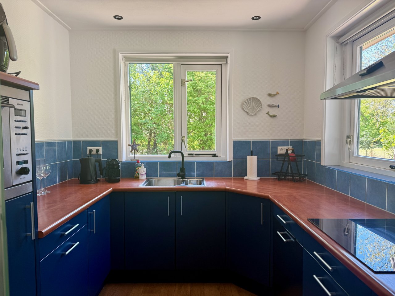 Slaapkamer in vakantiehuis De Vrijheid op Ameland